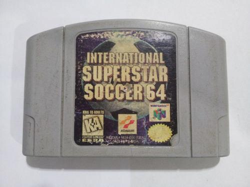 Juego De Nintendo 64 Superstar Soccer 64