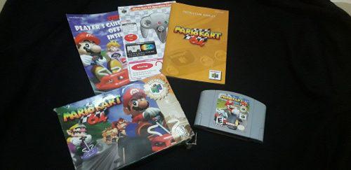 Juego De Nintendo. Mario Kart 64 Con Caja + Manuales