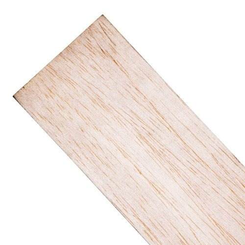 Madera Balsa. Lamina 3/32x3x36 Pulgadas. Plaza Hobbies.!