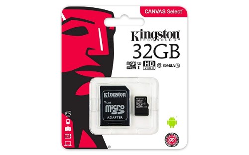 Memoria Micro Sd 32 Gb Kingston Clase 10 Sdcs/32gb-tw