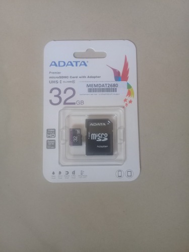 Memoria Micro Sd 32 Gb (nueva) Marca Adata