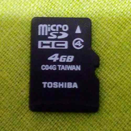 Memoria Micro Sd 4gb Clase 4