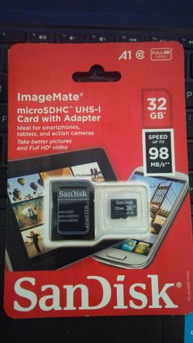 Memoria Micro Sd Full Hd 32 Gb