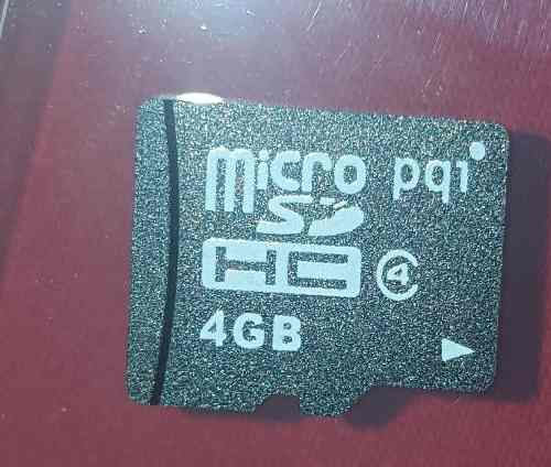 Memoria Micro Sd Hc 4gb Nuevo