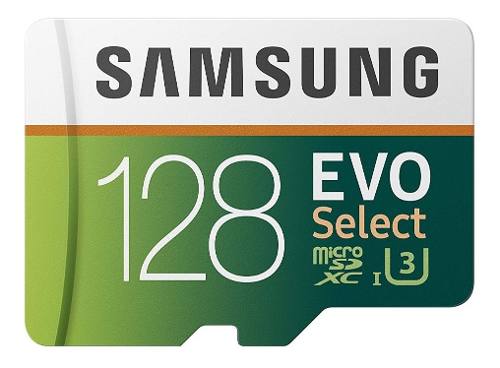 Memoria Microsd 128gb Samsung Evo U3 Micro Sd 100mb Video 4k