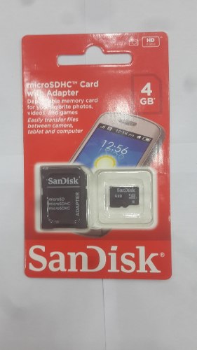 Micro Sd 4gb Sandisk