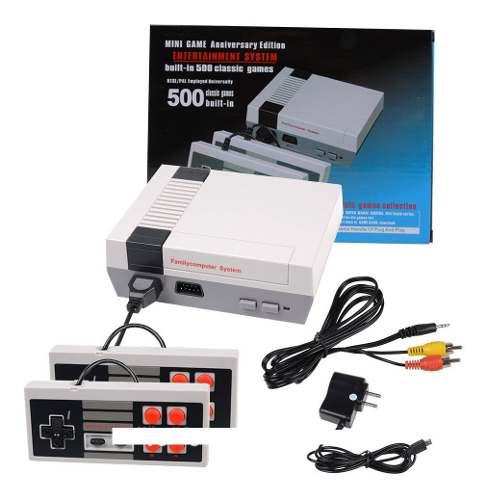 Mini Consola Nintendo Edición Aniversario 500 Juegos