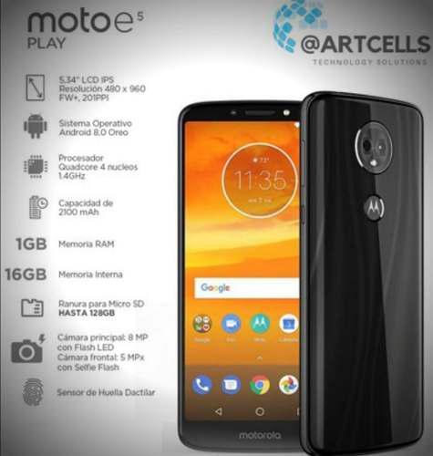 Motorola E5 Play (cien) Greens O 580 Mil Bss