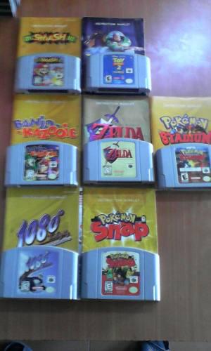 Nintendo 64 Zelda Pokemon Super Smash Gameboy Venta O Cambio