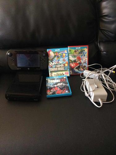 Nintendo Wi U Black 32gb