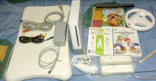Nintendo Wii Incluye Tabla Fit Juegos Y Accesorios