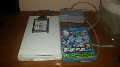 Nintendo Wii U Con Disco Duro 320gb Con Juegos