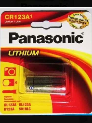 Pilas Cr123a 3v Panasonic Nueva