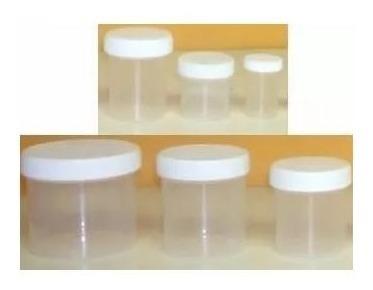 Tarros Plasticos Transparente Natural Envases 60 Cc