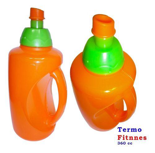 Termos Cooler Plastico Niños Colegio Gym Fitness 360 Cc