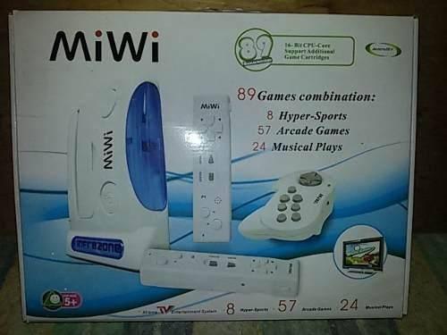 Vendo Miwi Casi Nuevo Precio 90 Mil Trae 89 Juegos