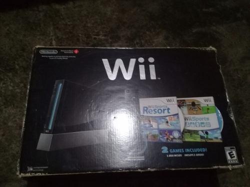 Vendo Nintedo Wii Con 2 Juegos Y 4 Controles