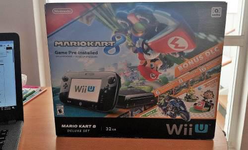 Vendo Nintendo Wii U De Luxe 32gb Negro Mas Juegos