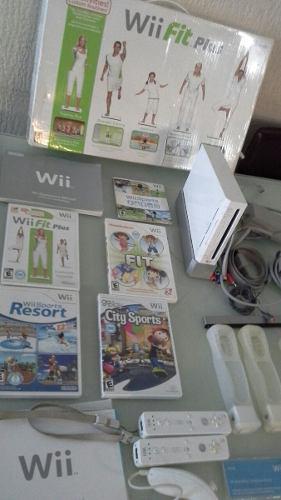 Wii Consola Juego Y Tabla Step Fit Plus Nintendo 50tru