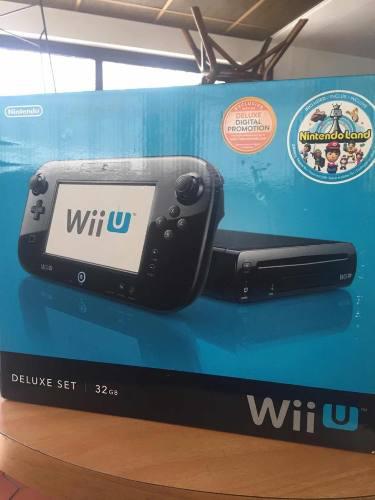 Wii U Deluxe Set (color Negro)