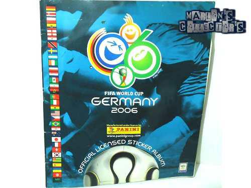 lbum Original Panini Mundial Alemania 2006 Incompleto