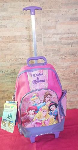 Bolso De Princesa Con Ruedas De Silicona.