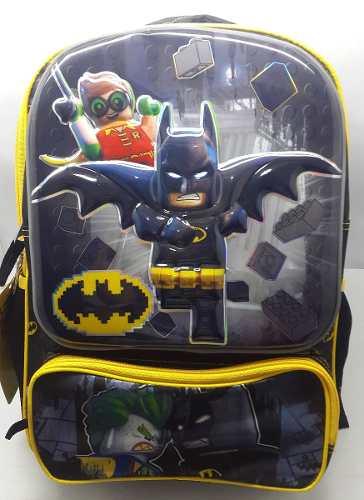 Bolso Escolar Morral Lego Batman Movie Original