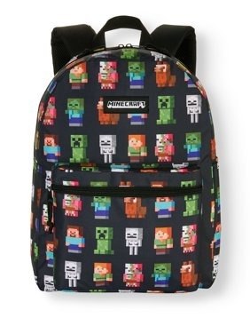 Bolso Escolar Morral Minecraft 100% Original