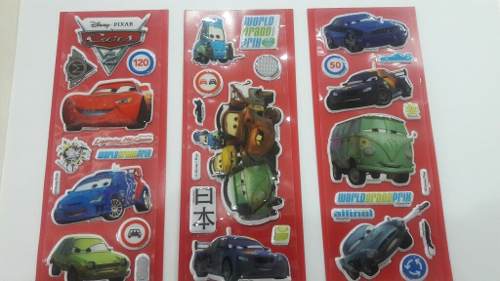 Calcomanias Escolar Stickers Cotillon Cars