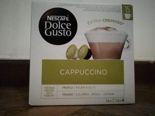 Capsula Cafetera Dolce Gusto Nescafé Capuchino 15 Tazas