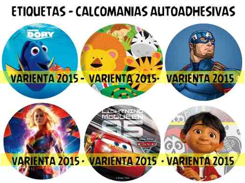Etiqueta Calcomania Sticker Adhesiva- Cotillon- Presupuesto