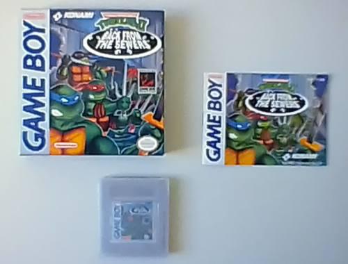 Juego Game Boy Teenage Mutant Ninja Turtles Tortugas Ninjas
