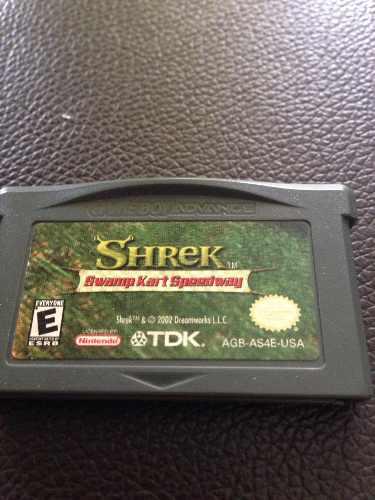 Juego Para Game Boy Advance. Shrek, Swamp Kart Speedway
