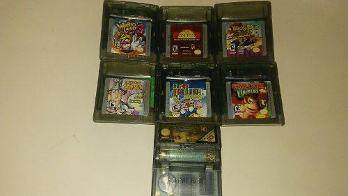 Lote De Juegos Originales Nintendo Gameboy Color