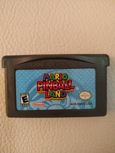 Mario Pinball Game Boy Advance Leer Descripción