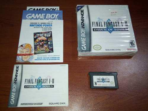 Nintendo Game Boy Advance Final Fantasy I & Ii Dawn Of Souls