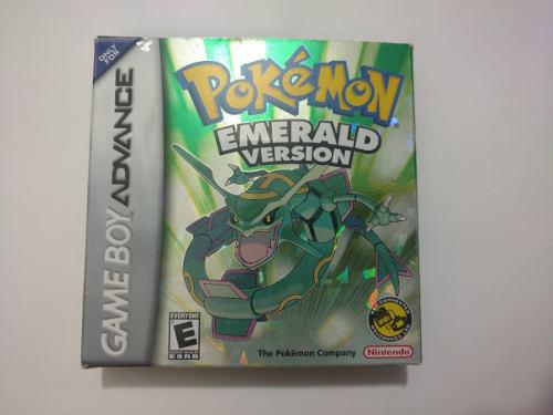 Pokemon Esmerald Version Juego De Game Boy Advance Gba