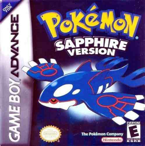Pokémon Sapphire Juego De Gameboy Advance