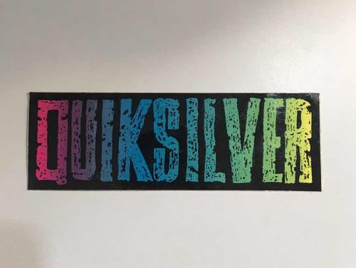 Sticker Calcomanía Quicksilver Original 40milbss