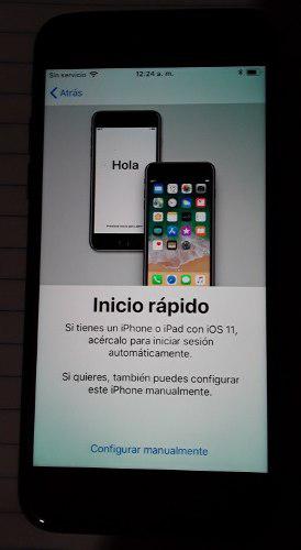 iPhone 7 Negro Icloud Bloqueado