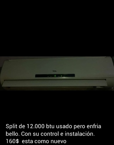 Aire Acondicionado Split  Btu