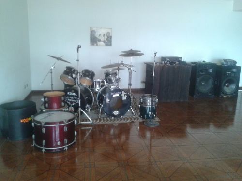 Combo De Baterias Pearl Y Tama De 11 Piezas A Remate