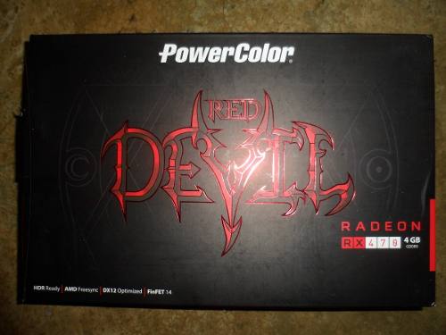 Tarjeta De Video Powercolor Red Devil Rx gb