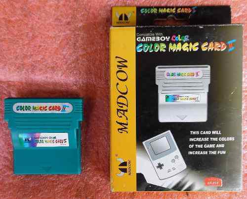 Tarjeta Magic Card 2incrementadora De Colores Game Boy Color