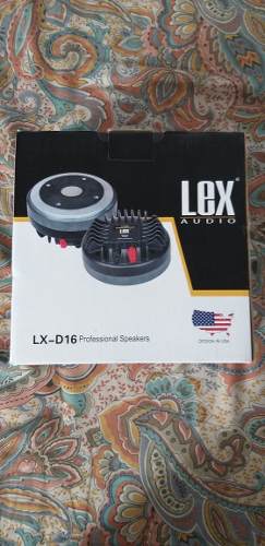 Vendo Impulsor Dos Pulgadas Lex Audio Profesional Nuevo