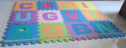 Alfombra De Foami Abecedario, Para Niños Y Bebes / 12