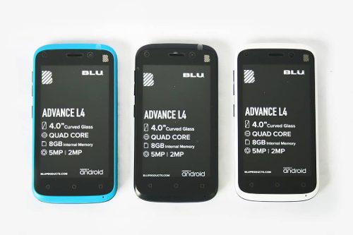 Blu Advance L4 Con Microsd 8gb De Obsequio