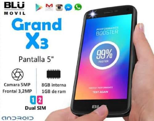 Blu Grand X3 5 Pulgadas 3g Android 8.1 Oreo