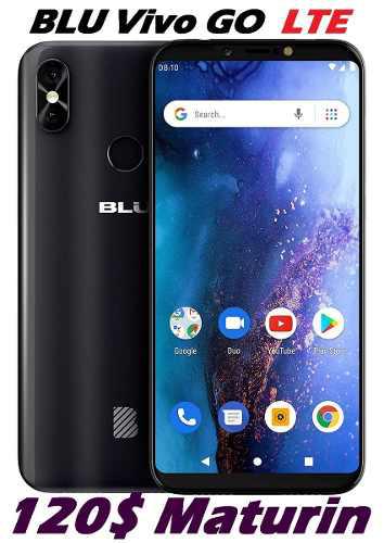 Blu Vivo Go Huella Dual Sim 4g Lte 8mp Android Pie 9 Tienda