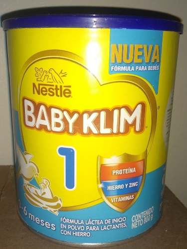 Formula Infantil Baby Klim 0 A 6 Meses